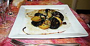 boudin aux pommes Restaurant CALAS à Lacaune